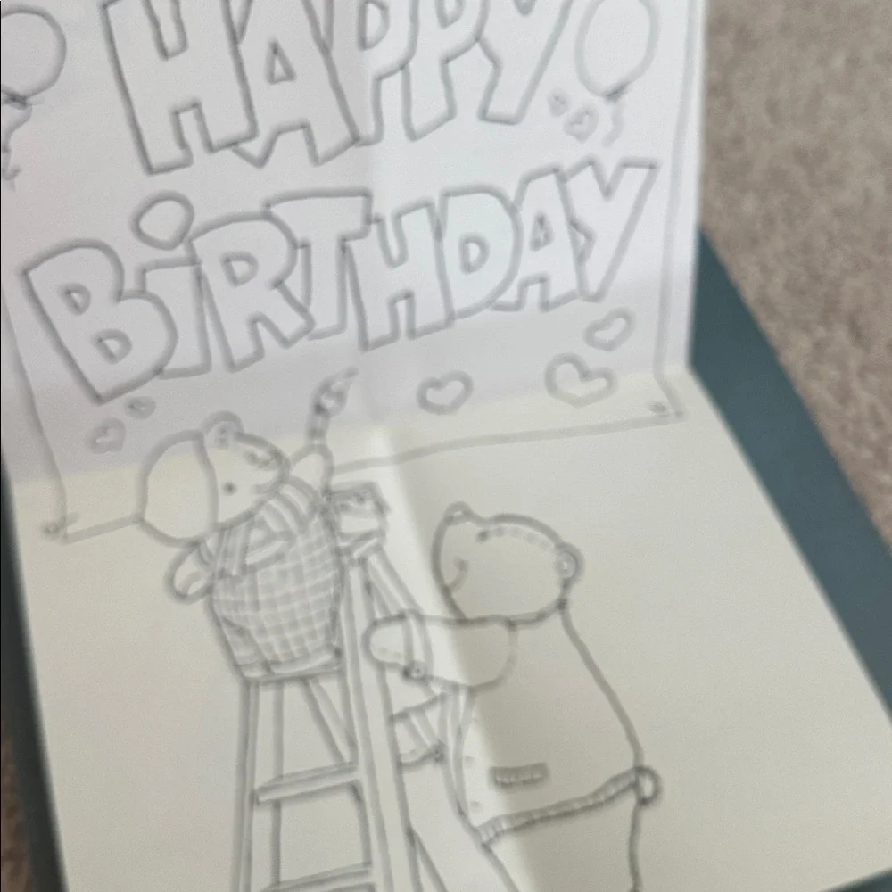 7 Happy Birthday Greeting Cards (No Envelopes Included)
